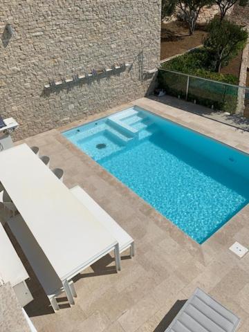 Barić Draga Villa Basthel Direct Aan Zee ,Verwarmd Zwembad En Sauna מראה חיצוני תמונה